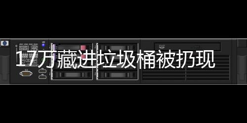 被扔现金行好还是万藏进垃圾桶存银